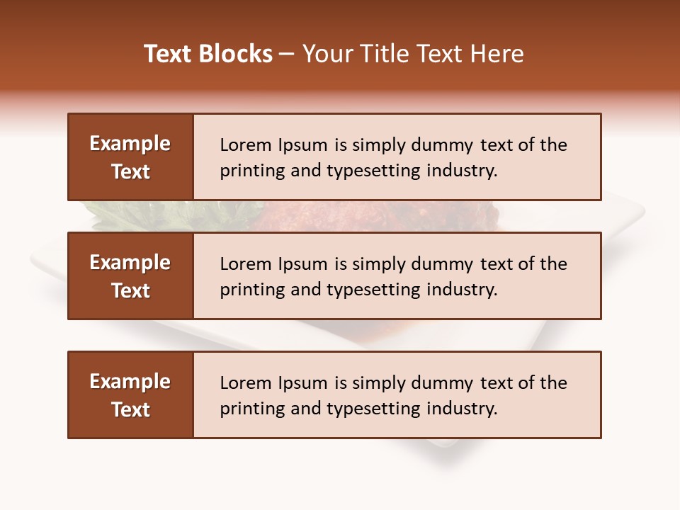 Meaty Meatball Recipe PowerPoint Template
