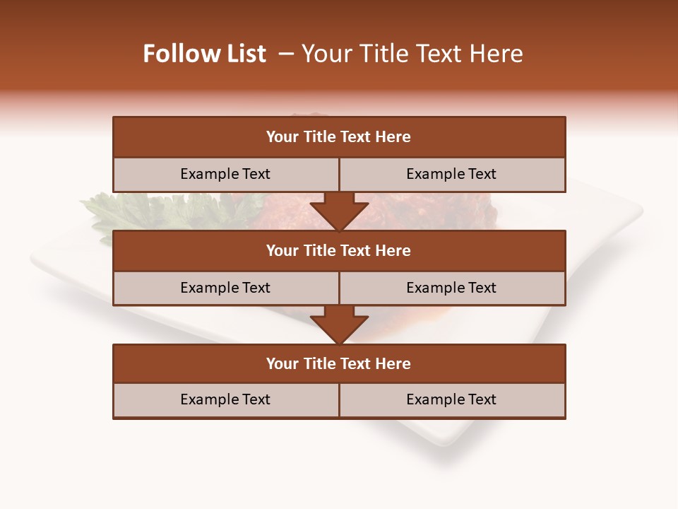 Meaty Meatball Recipe PowerPoint Template