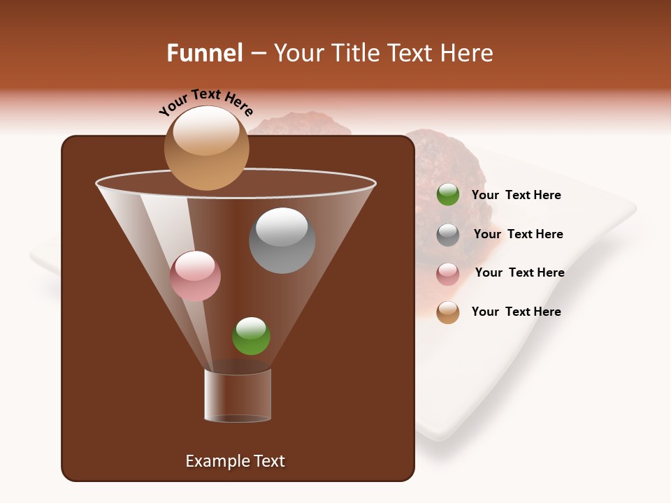 Meaty Meatball Recipe PowerPoint Template
