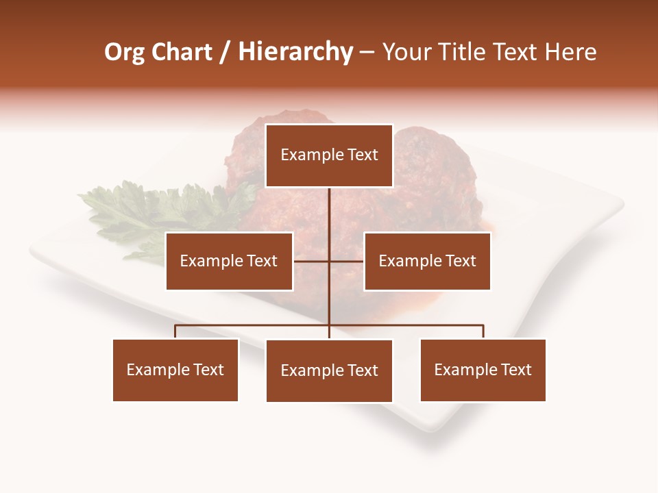 Meaty Meatball Recipe PowerPoint Template