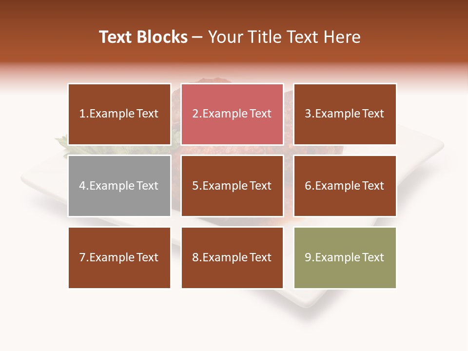 Meaty Meatball Recipe PowerPoint Template