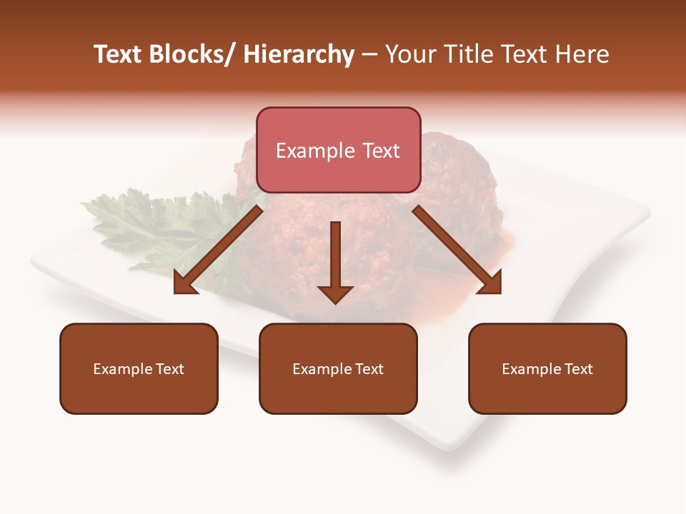 Meaty Meatball Recipe PowerPoint Template