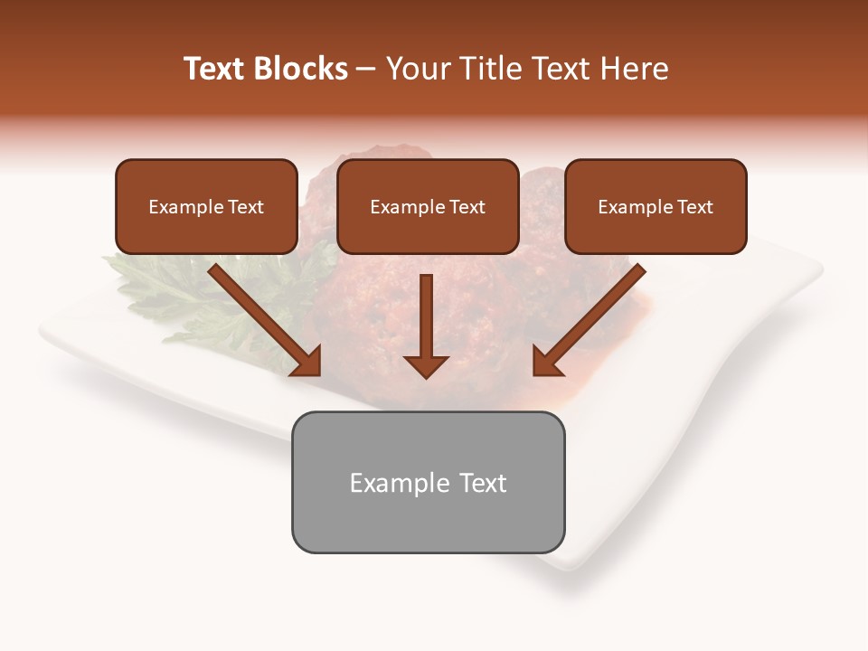 Meaty Meatball Recipe PowerPoint Template