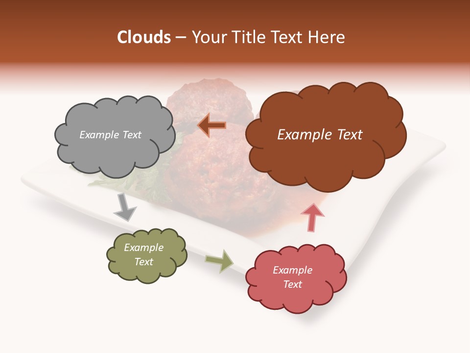 Meaty Meatball Recipe PowerPoint Template