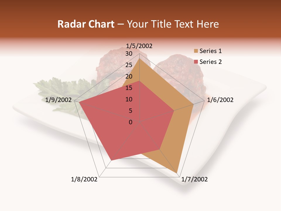 Meaty Meatball Recipe PowerPoint Template