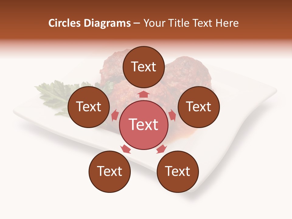 Meaty Meatball Recipe PowerPoint Template