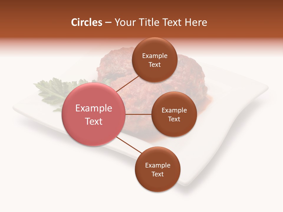 Meaty Meatball Recipe PowerPoint Template