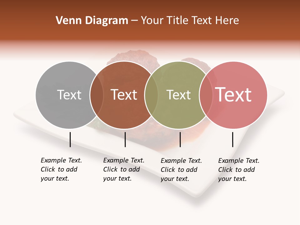 Meaty Meatball Recipe PowerPoint Template