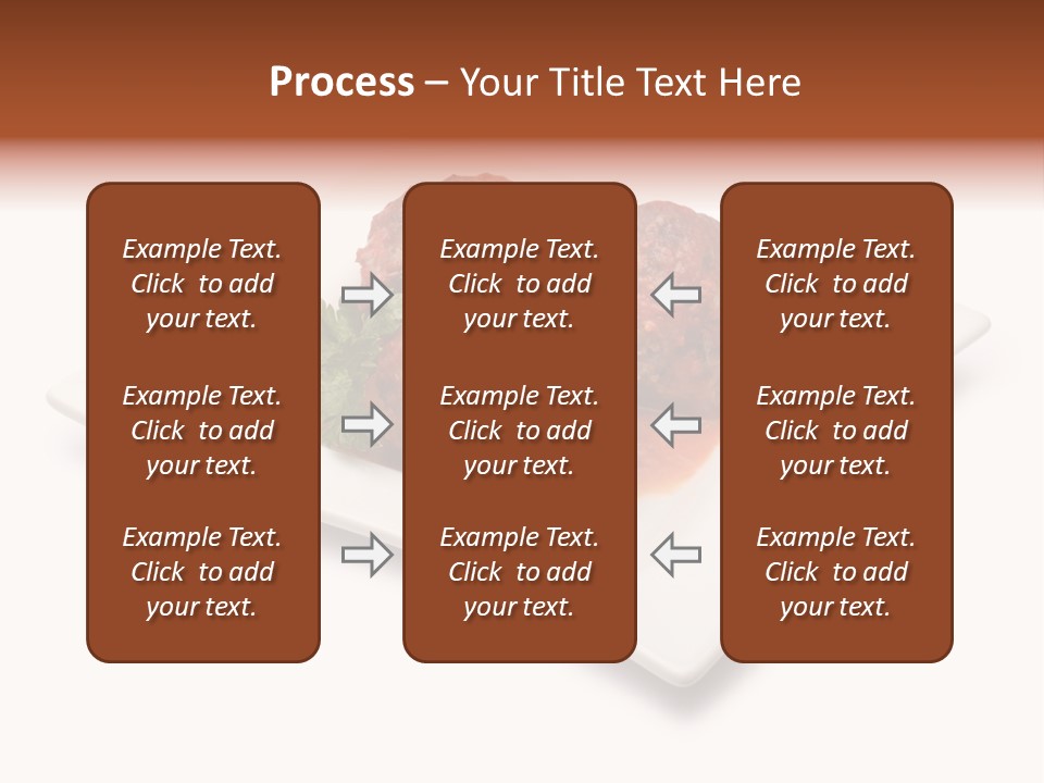 Meaty Meatball Recipe PowerPoint Template
