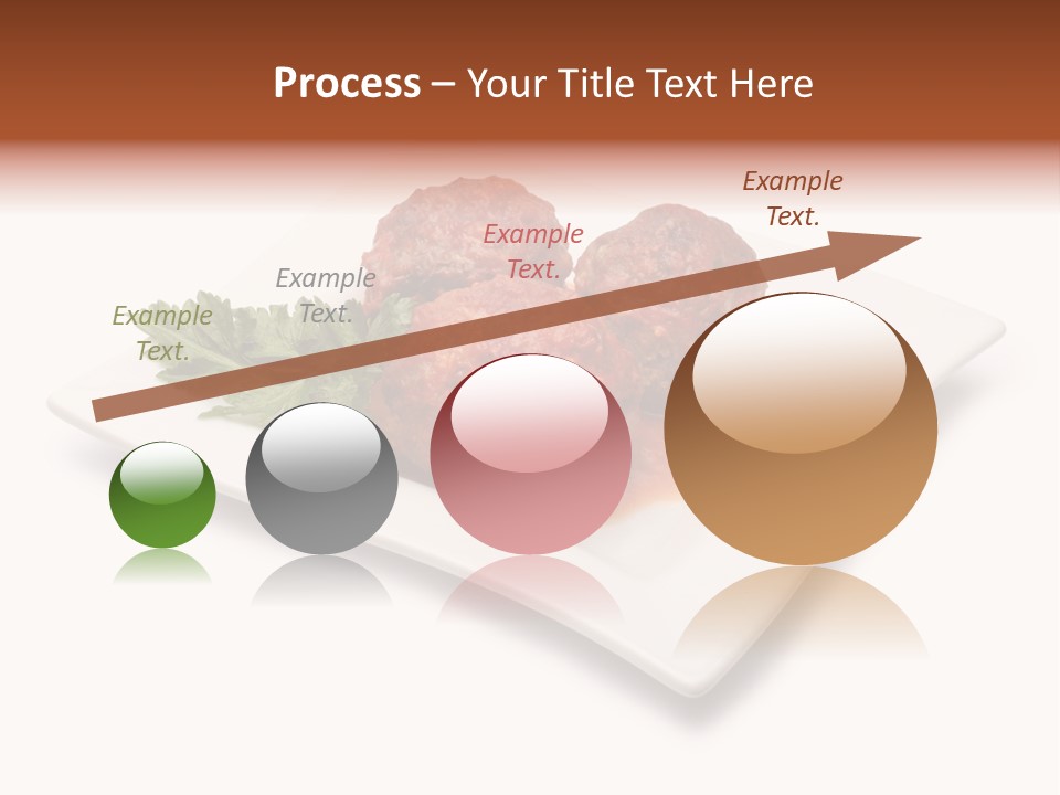 Meaty Meatball Recipe PowerPoint Template