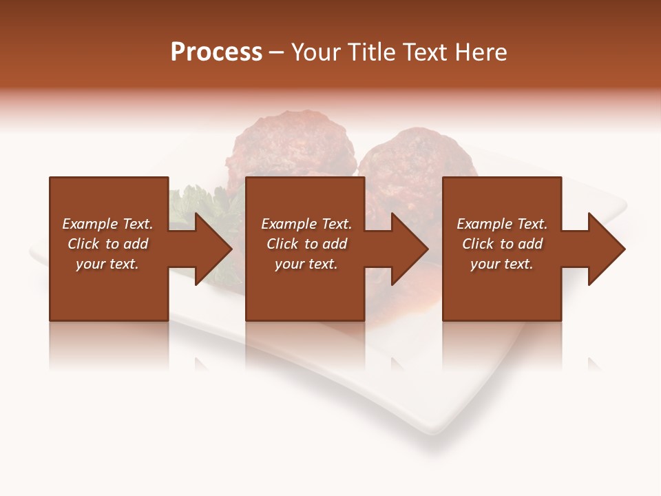 Meaty Meatball Recipe PowerPoint Template