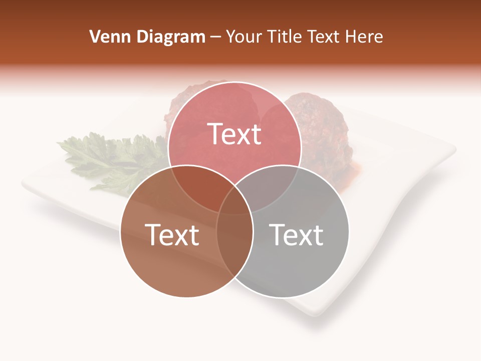 Meaty Meatball Recipe PowerPoint Template