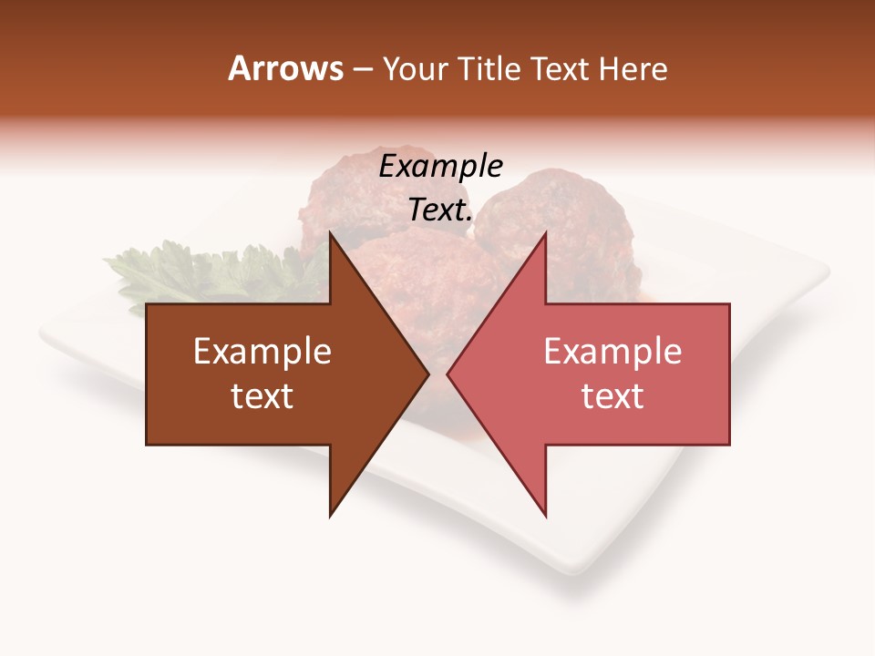 Meaty Meatball Recipe PowerPoint Template