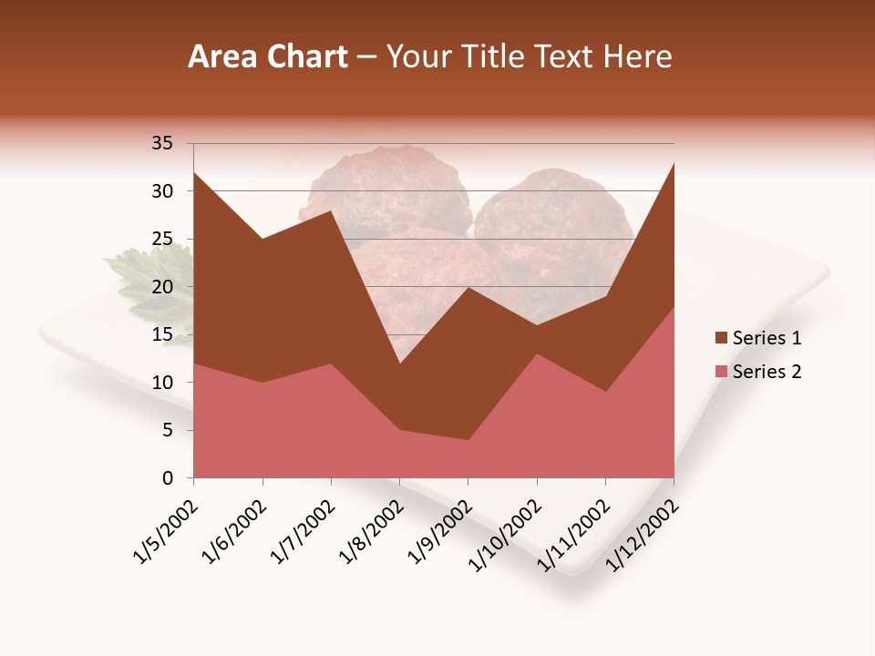 Meaty Meatball Recipe PowerPoint Template