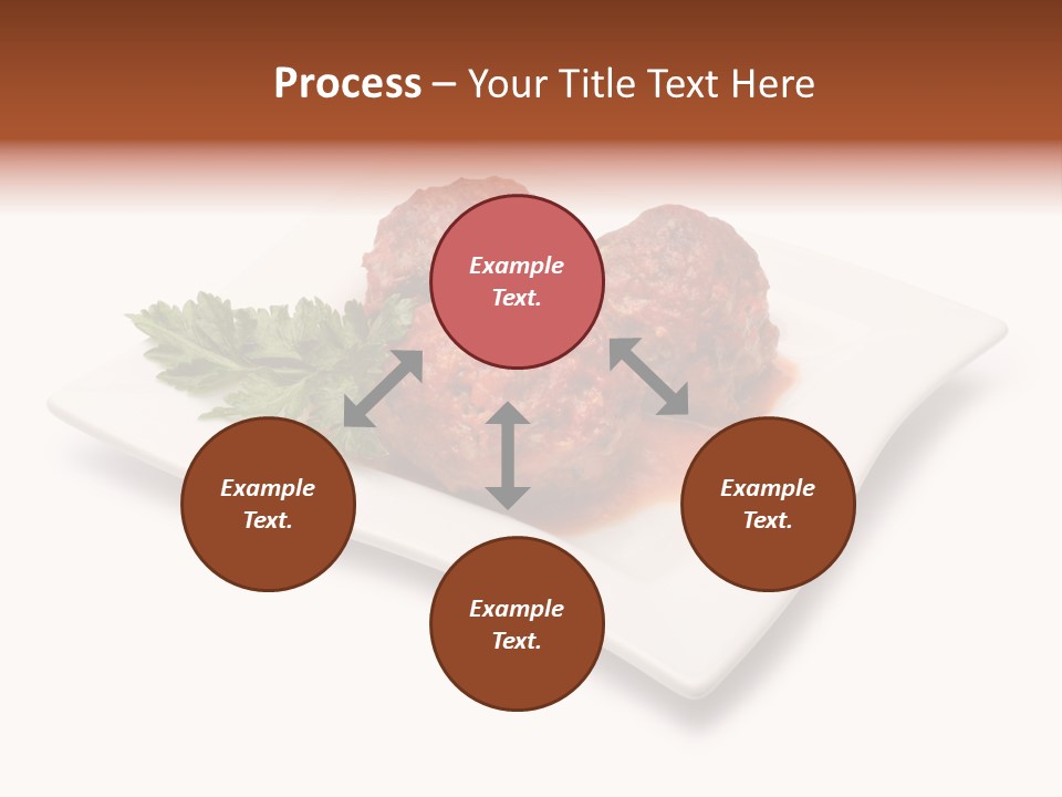 Meaty Meatball Recipe PowerPoint Template