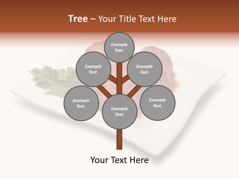 Meaty Meatball Recipe PowerPoint Template