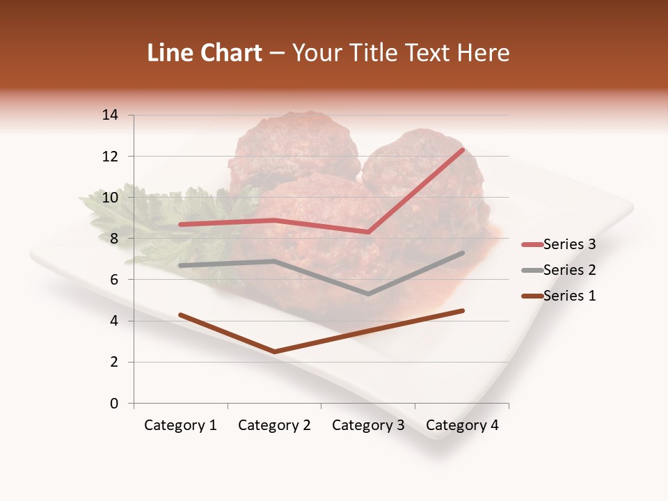 Meaty Meatball Recipe PowerPoint Template