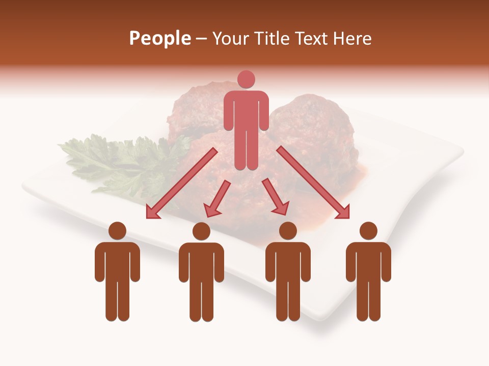 Meaty Meatball Recipe PowerPoint Template