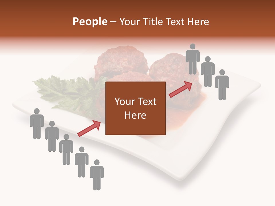 Meaty Meatball Recipe PowerPoint Template