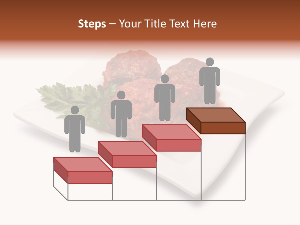 Meaty Meatball Recipe PowerPoint Template