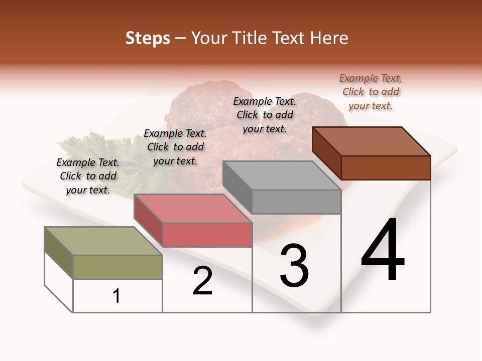 Meaty Meatball Recipe PowerPoint Template