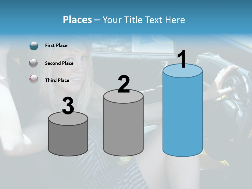 Woman Lady Interior PowerPoint Template