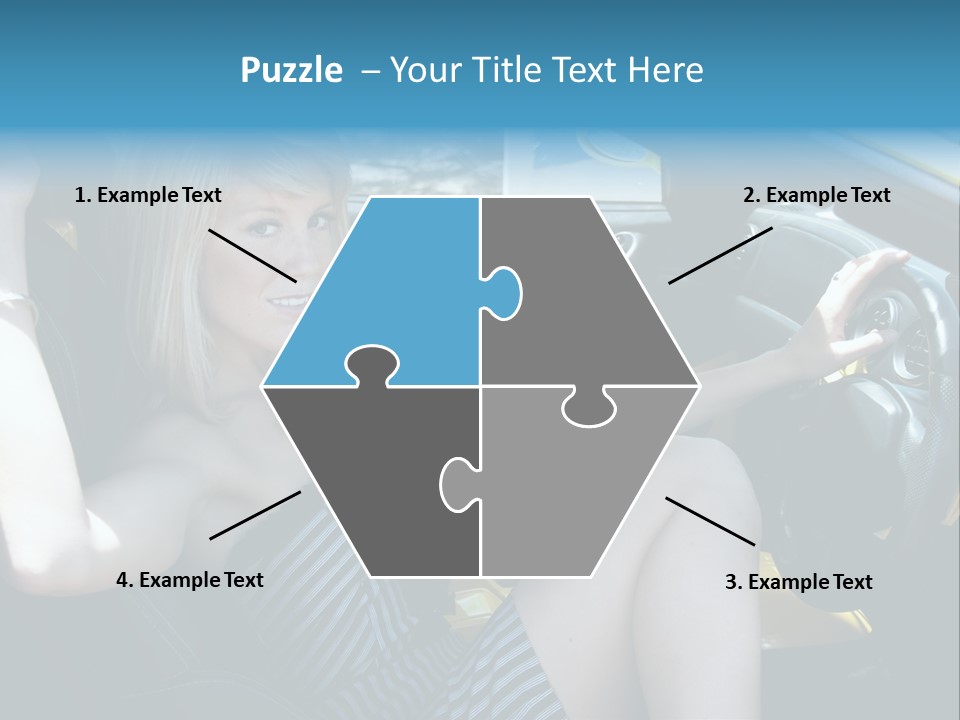 Woman Lady Interior PowerPoint Template