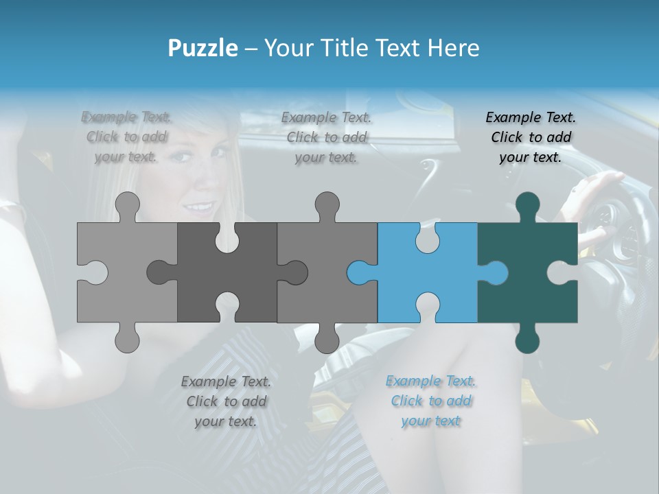 Woman Lady Interior PowerPoint Template