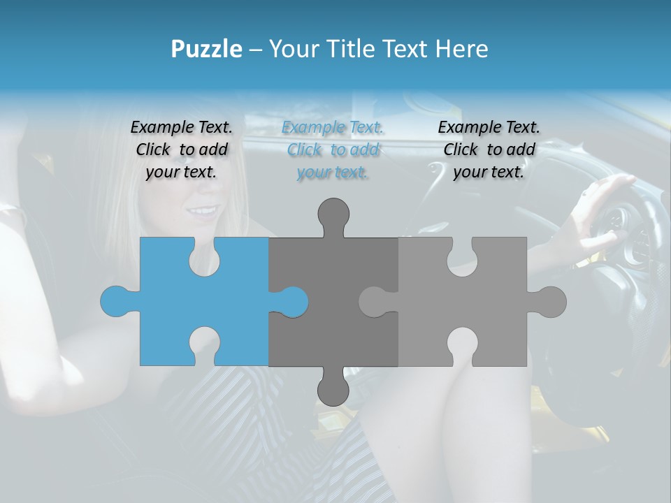 Woman Lady Interior PowerPoint Template