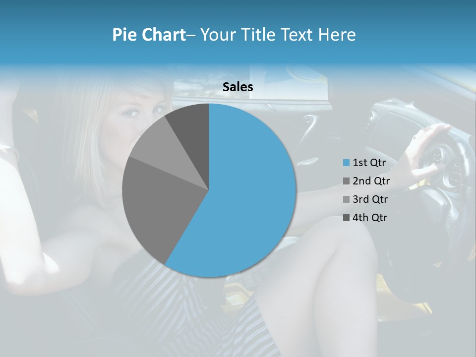 Woman Lady Interior PowerPoint Template