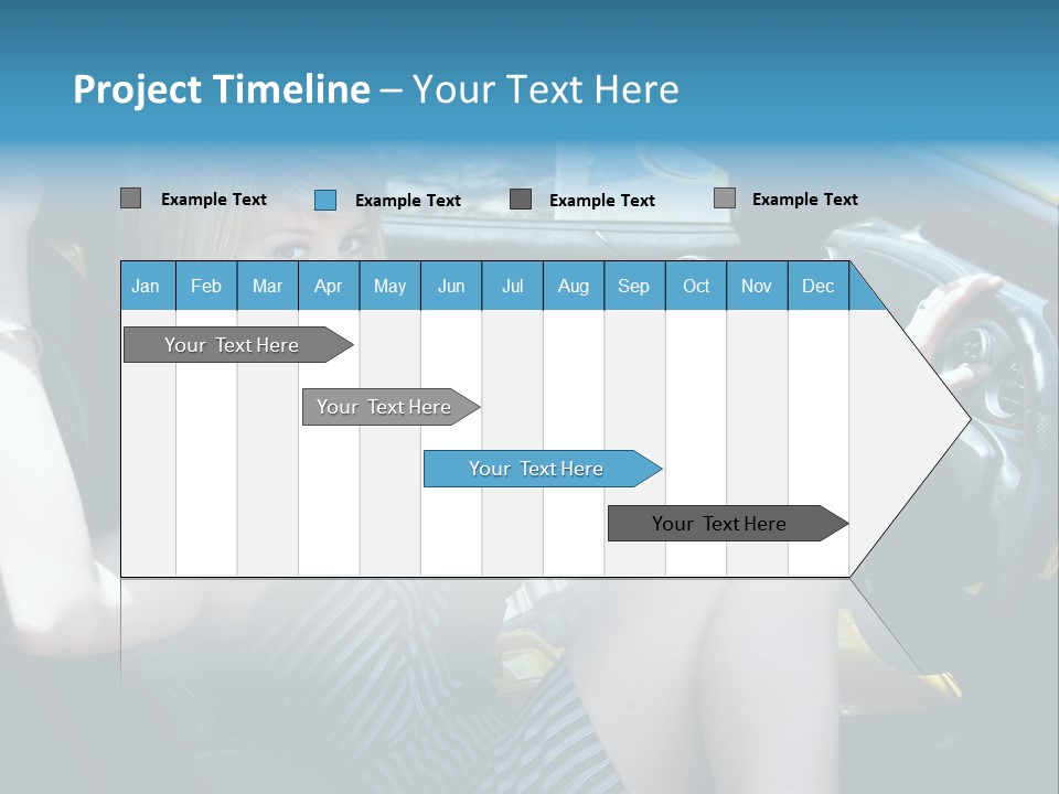 Woman Lady Interior PowerPoint Template