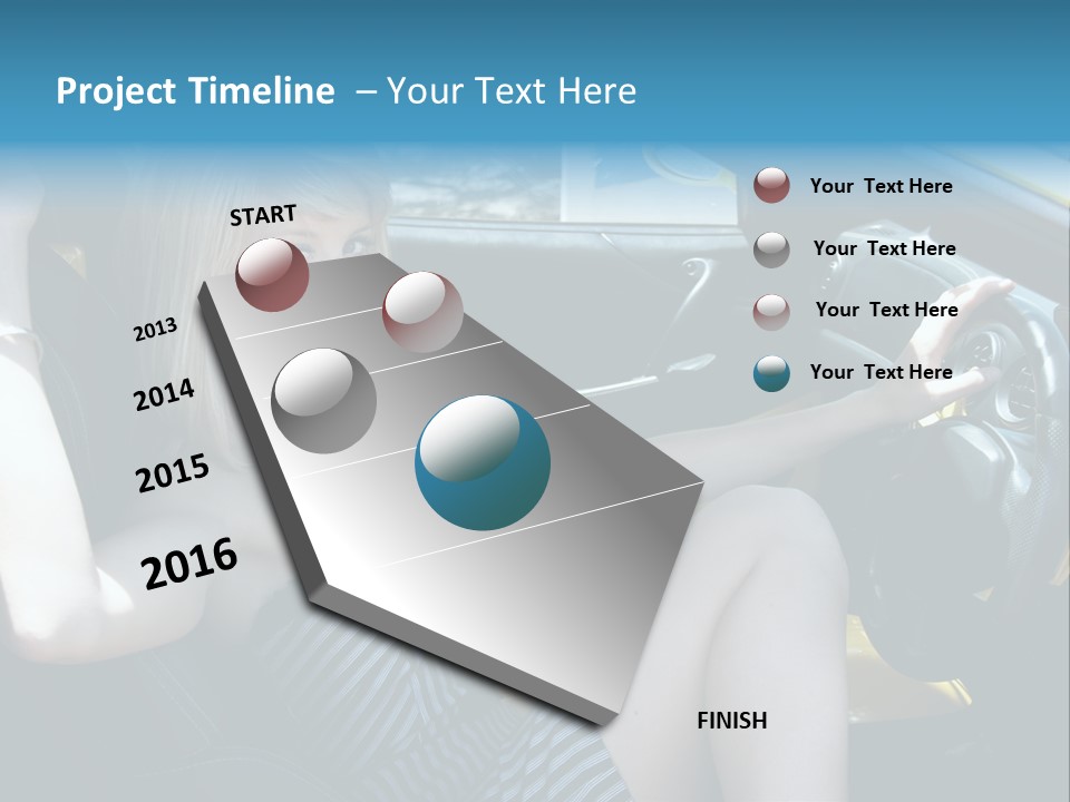 Woman Lady Interior PowerPoint Template