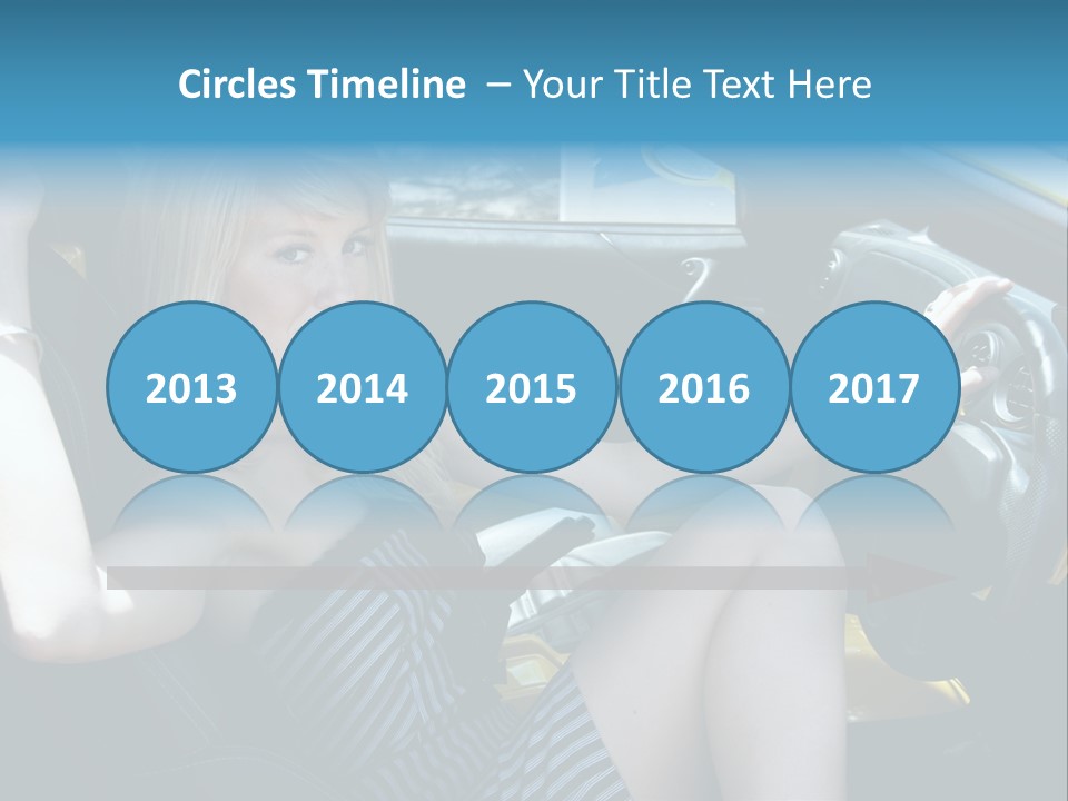 Woman Lady Interior PowerPoint Template