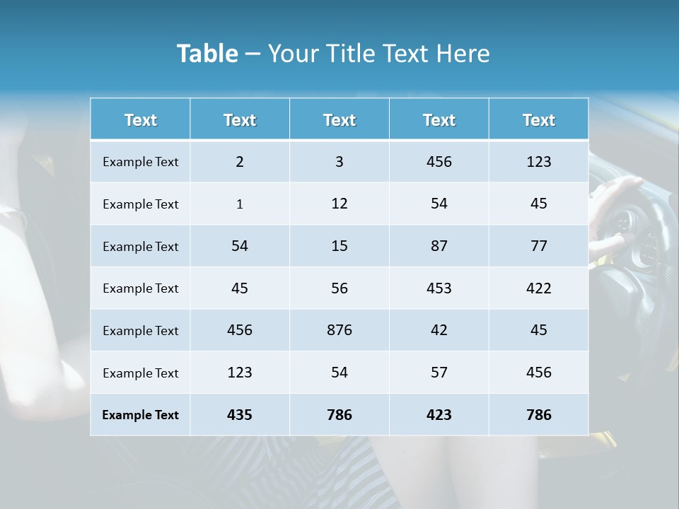 Woman Lady Interior PowerPoint Template