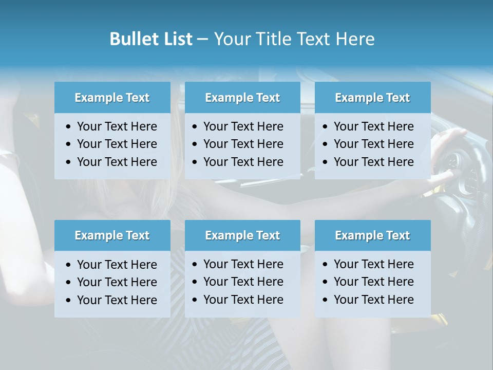 Woman Lady Interior PowerPoint Template