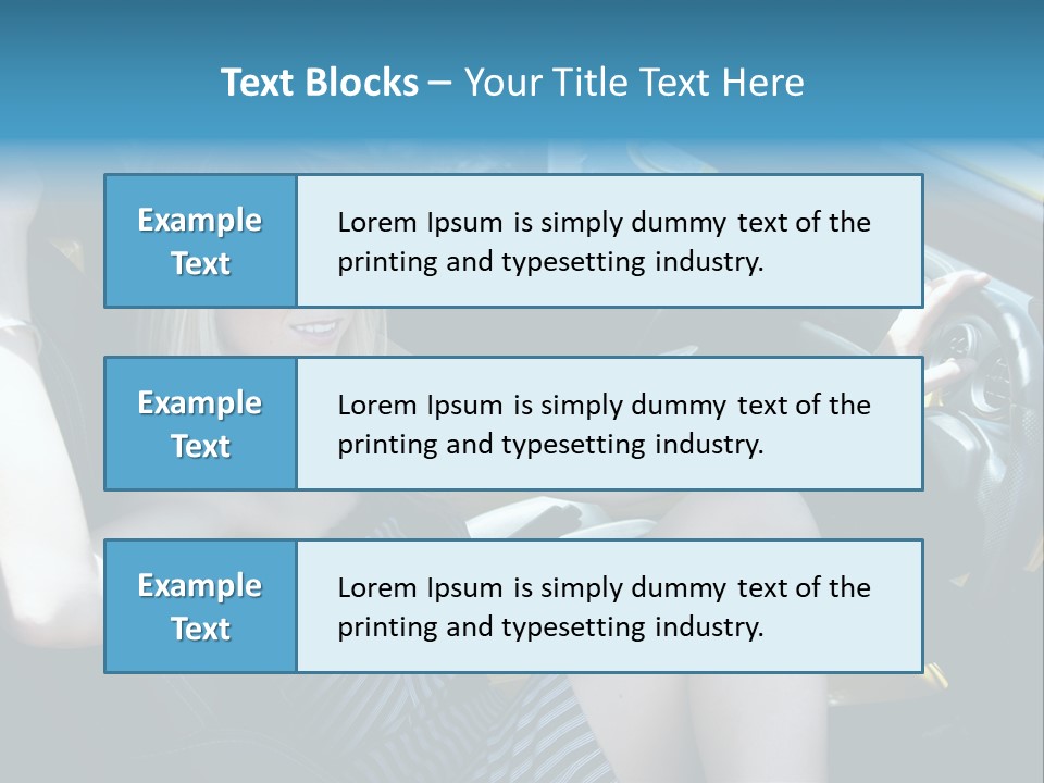 Woman Lady Interior PowerPoint Template