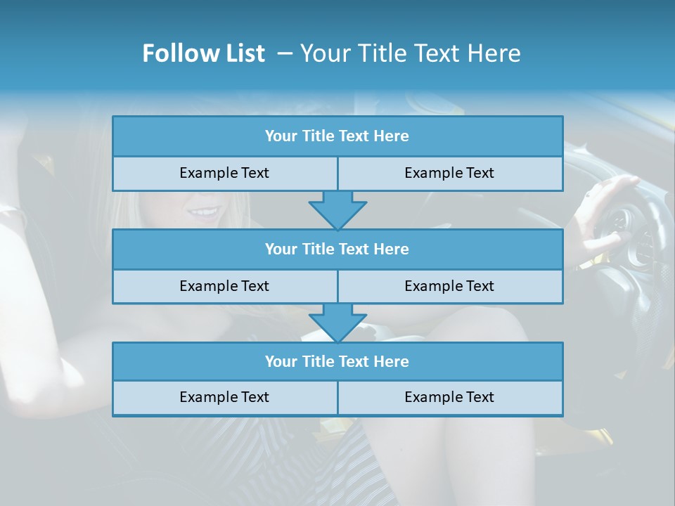 Woman Lady Interior PowerPoint Template