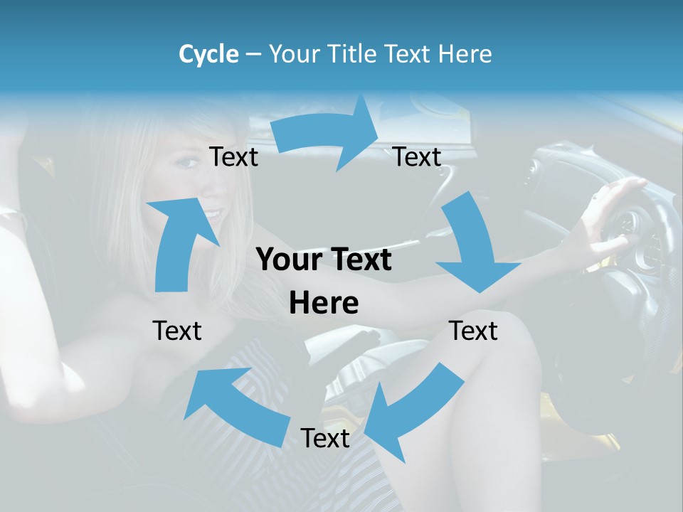 Woman Lady Interior PowerPoint Template