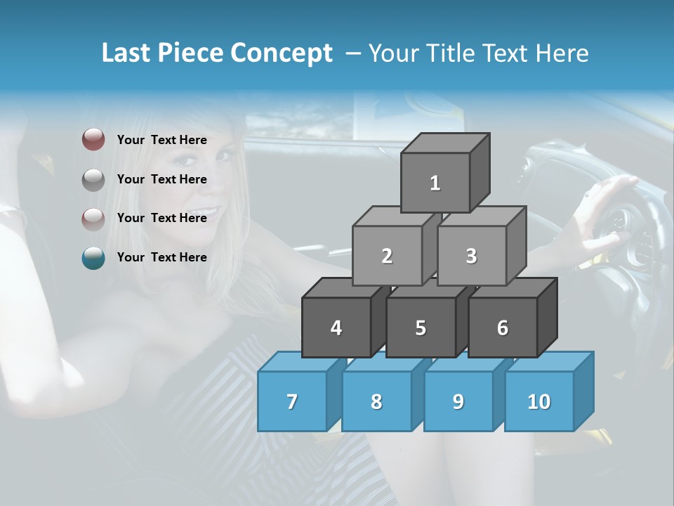 Woman Lady Interior PowerPoint Template