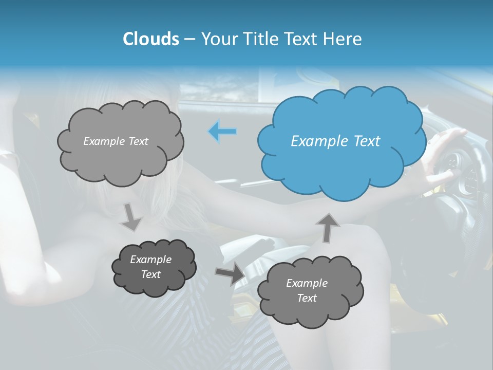 Woman Lady Interior PowerPoint Template