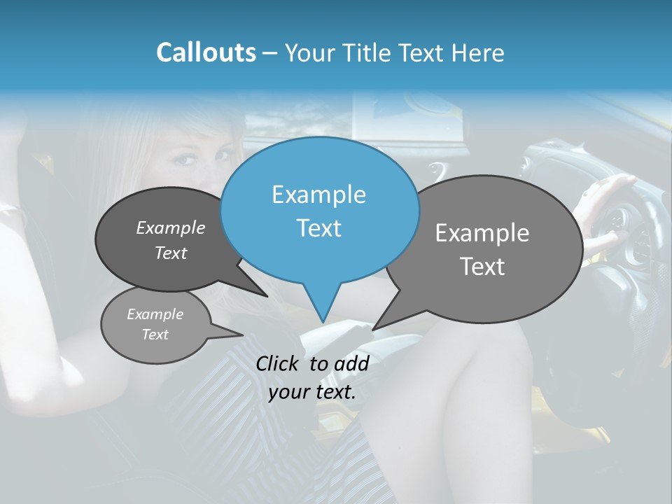 Woman Lady Interior PowerPoint Template