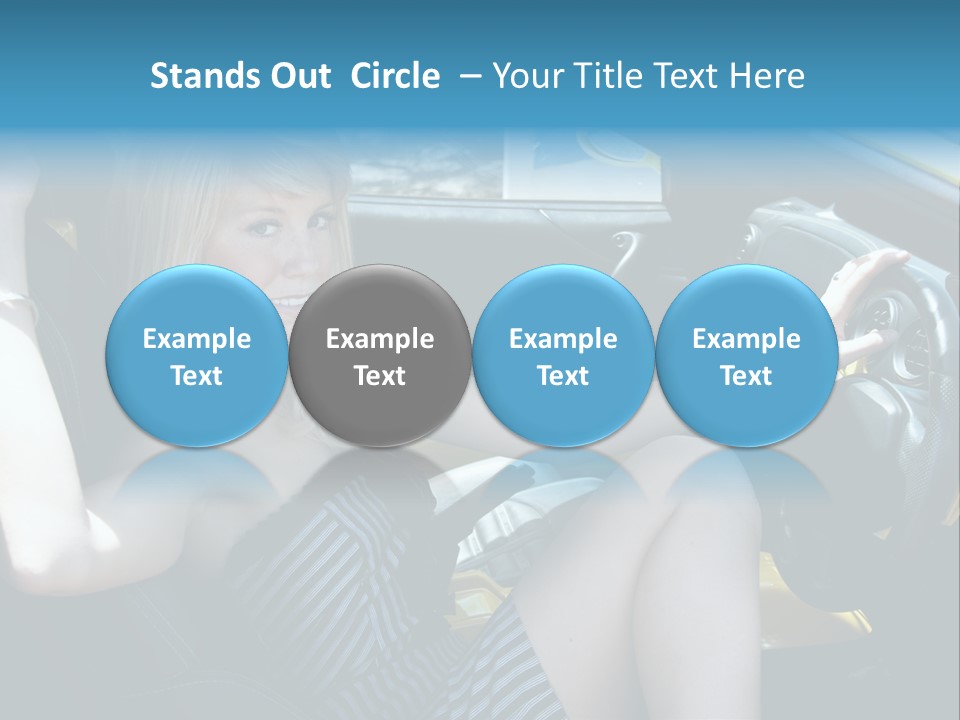 Woman Lady Interior PowerPoint Template