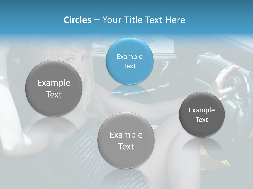 Woman Lady Interior PowerPoint Template