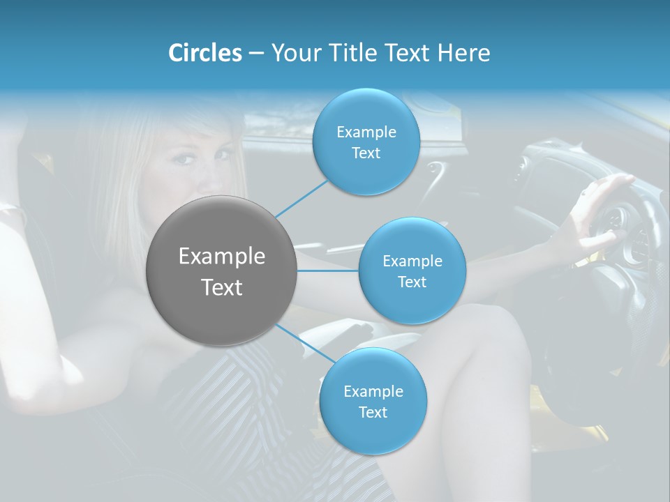 Woman Lady Interior PowerPoint Template