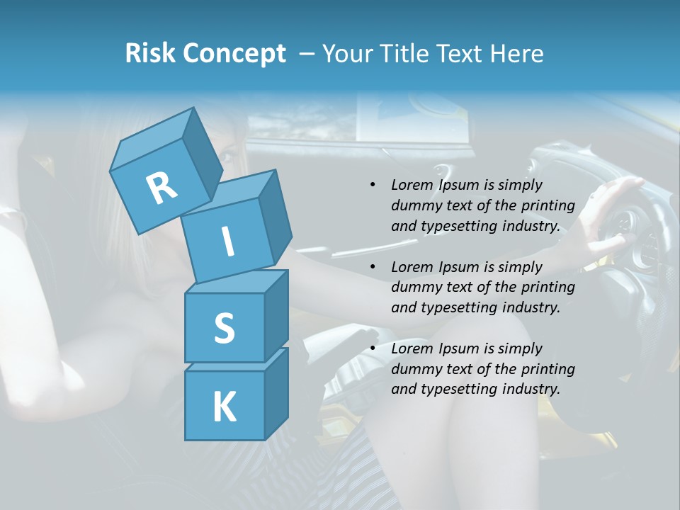 Woman Lady Interior PowerPoint Template