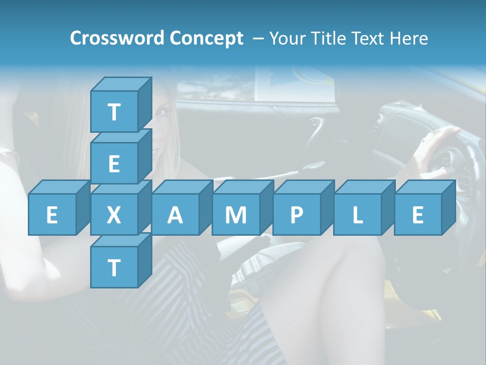 Woman Lady Interior PowerPoint Template
