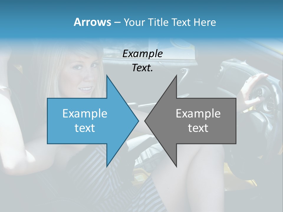 Woman Lady Interior PowerPoint Template