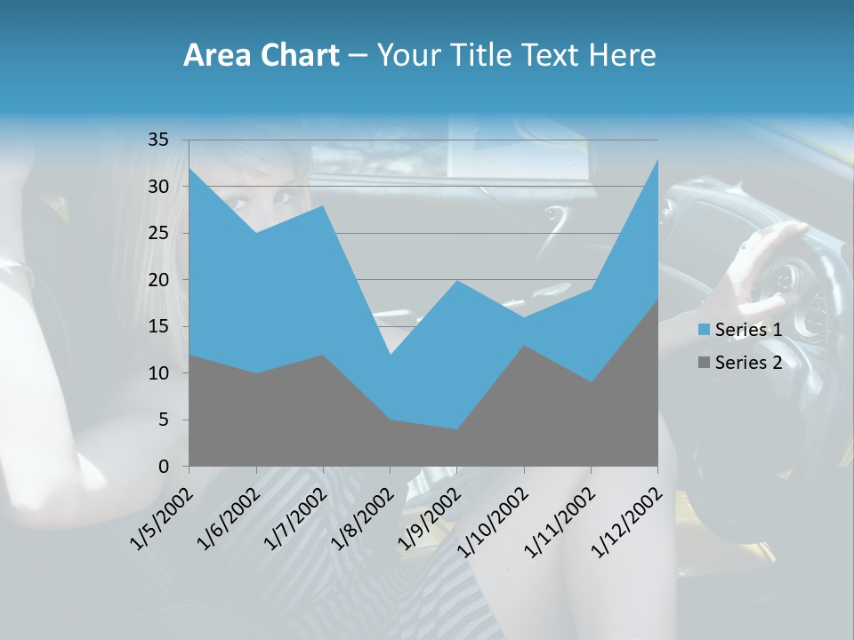 Woman Lady Interior PowerPoint Template