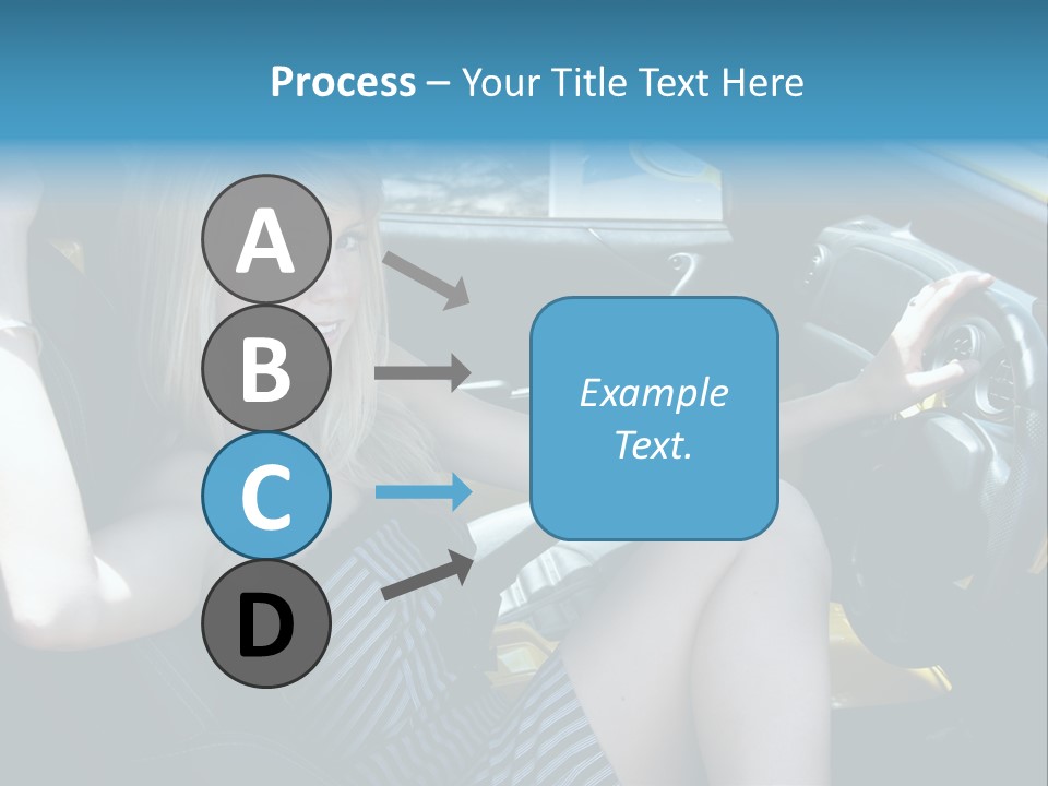 Woman Lady Interior PowerPoint Template