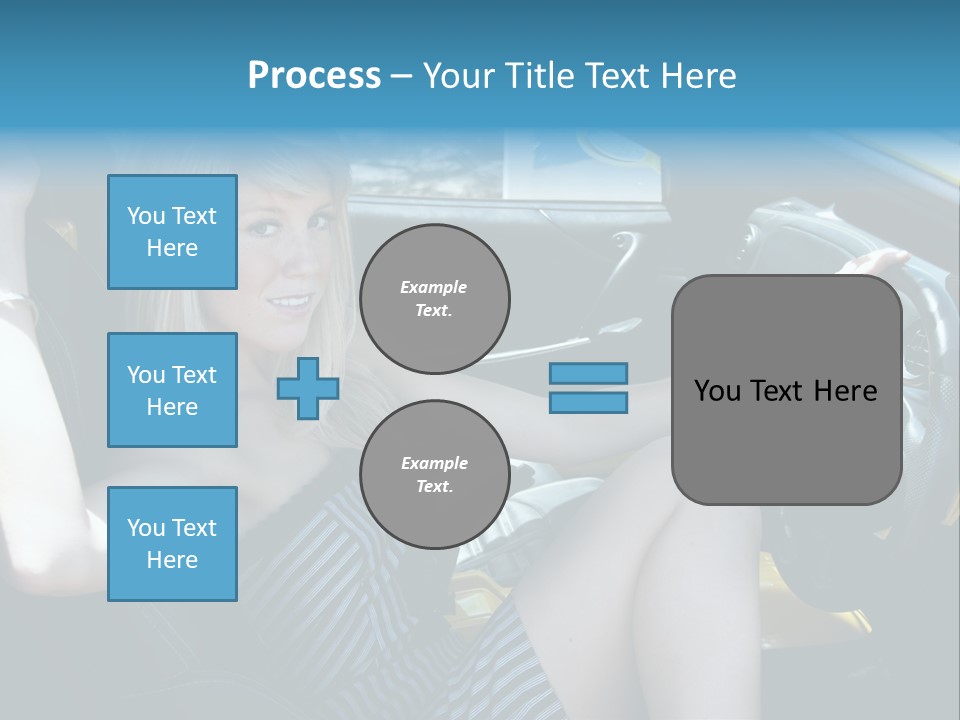 Woman Lady Interior PowerPoint Template